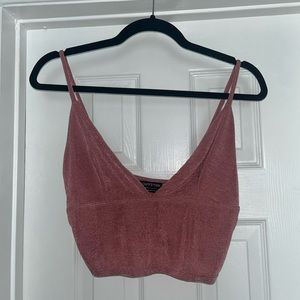 ROSY PINK URBAN OUTFITTERS CROP TANK